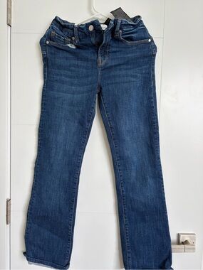 Zara Dark Blue Flare Jeans